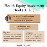 Health Equity Assessment Toolkit (HEAT) Introductory International Workshop
